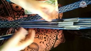 Ткачество простого традиционного узора "Паучок"