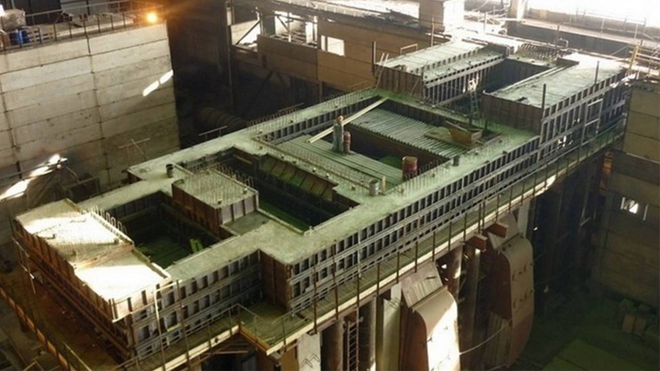 Фундаменты паровых турбин