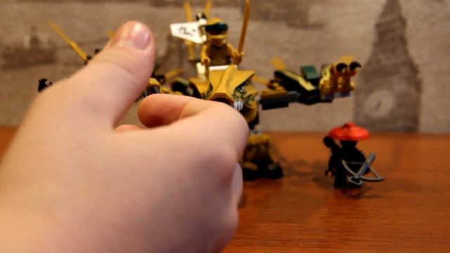 Обзор на лего ниндзяго и мини фигурку