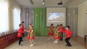 "Осенней ярмарки краски. Танец "Кадриль"