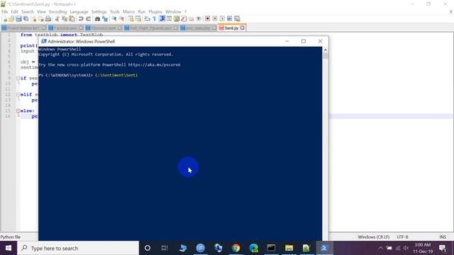 Sentiment Analysis || Python || TextBlob