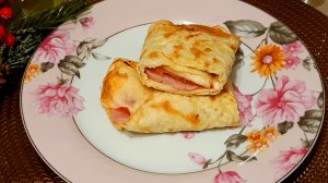 БЫСТРЫЙ ,ВКУСНЫЙ ЗАВТРАК ИЗ ЛАВАША