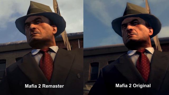 Сравнение графики в Mafia 2 Remastered and Mafia 2 Original (2010) смотреть онлайн