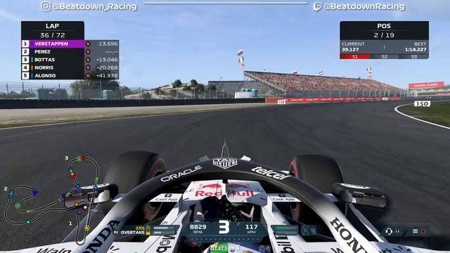 F1 2021 - Let's Make Pérez World Champion #12: 100% Race Zandvoort | PS5