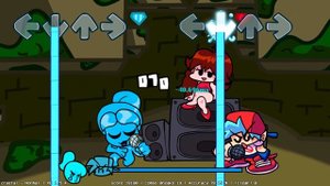 ФНФ ПРОТИВ ОГНЯ И ВОДЫ (ФРАЙДЕЙ НАЙТ ФАНКИН) · ИГРА моды fnf