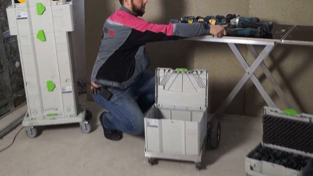 Обзор систейнеров Festool + тележка-трансформер