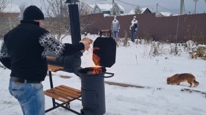 КОПЧЕНИЕ КУРИНЫХ ГОЛЕНЕЙ В САМОДЕЛЬНОМ СМОКЕРЕ #домашняя курица в авганском казане!!!