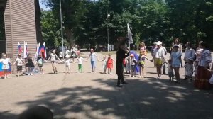 День защиты детей в парке Чистяковская роща. (видеофрагменты)