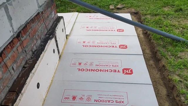 Монолитная отмостка с утеплением своими руками. Все этапы