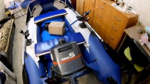 Лодка СТЕЛС 275 АЭРО НДНД + Yamaha 5C MHS