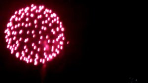 Салют в честь дня города -Верхний Уфалей