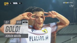 Goal Adrián Marín: Belenenses SAD 1-(1) Famalicão (Liga 21/22 #33)