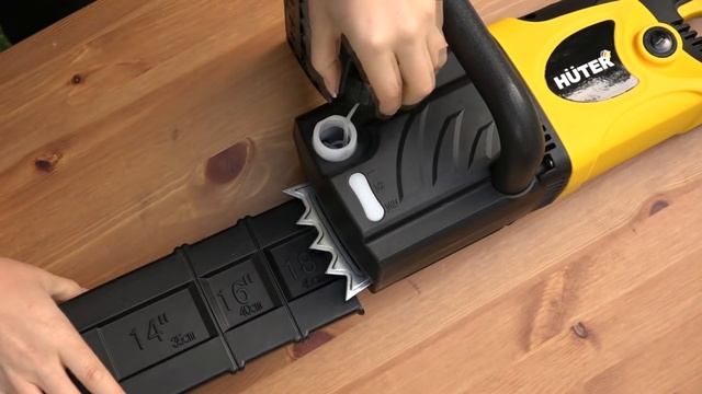Обзор электрической пилы HUTER ELS-2400 смотреть онлайн