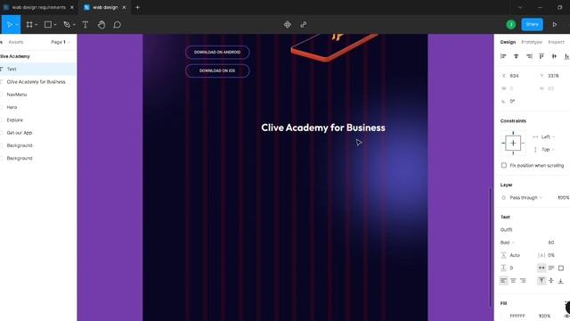 Design a website using Figma | UX Design Tutorial for Beginners | Coding & Design