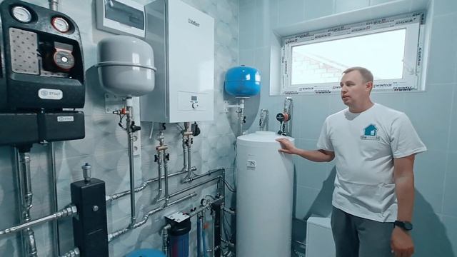 Рассказываем про котельную на объекте в Низино.