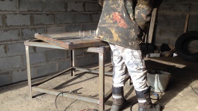 Как сделать Вибростол для производства тротуарной плитки смотреть онлайн