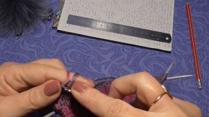 Как я вяжу жаккард без протяжек. МК шапки.