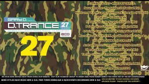 D.TRANCE Vol 27 - D.TRANCE 2004 Vol 3 Special Megamix by Dj Gary-D. german trance hard code rave ed