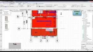 ARCHICAD  lessons 38. (Листы. Генплан Масштаб карты)