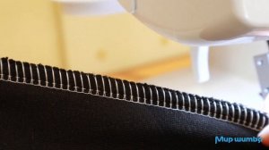 Великолепное качество швов! Оверлок Bernina L460 - обзор функций и работа с разными видами тканей.