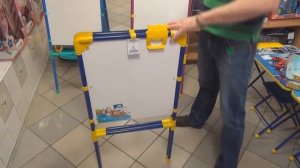 Двухсторонний мольберт для детей от 1,5 лет.