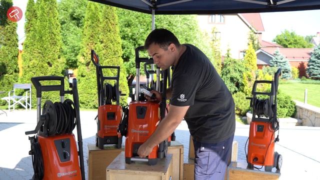 Автомойки Husqvarna | Большой обзор мини-моек смотреть онлайн