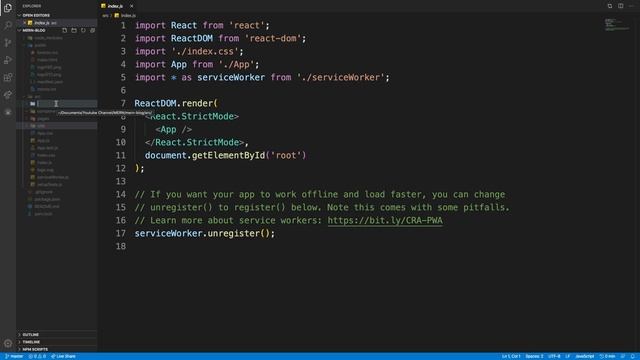 04 - Struktur Folder ReactJS dan Restruktur Folder Menjadi Atomic Design смотреть онлайн