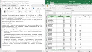 ОГЭ по ИНФОРМАТИКЕ :: № 14 :: Электронные таблицы