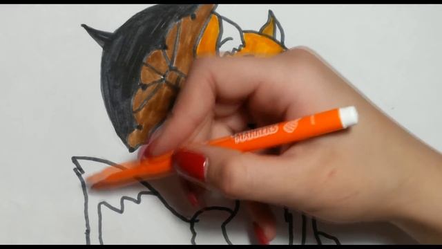 ЛИСИЧКА- СЕСТРИЧКА, с зонтом, рисуем и раскрашиваем для деток, с Шуркой. смотреть онлайн