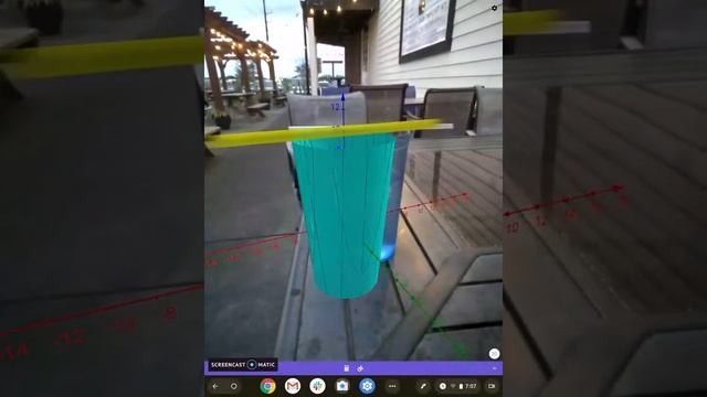 Straw + Cup: More GeoGebra Augmented Reality 3D Modeling