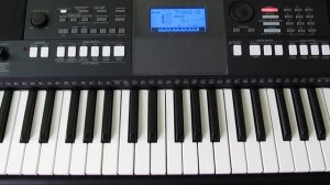 Работа Секвенсора на Yamaha PSR-E423. Часть 2