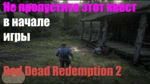 Red Dead Redemption 2 - Квест "Наскальные рисунки"