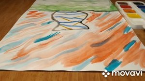 Рисуем вазу с цветами