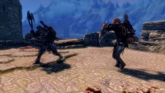 Skyrim NPC Battles - Erik The Slayer VS Stenvar! Skyrim Battles and Skyrim Combat смотреть онлайн