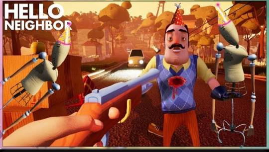 Hello Neighbor ДОБЫЛА ТАЙНОЕ ОРУЖИЕ СОСЕДА! Новые тайны Акт 3 Мультяшный хоррор Привет Сосед