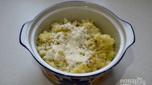 Картофельные оладьи в духовке