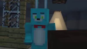 фнаф 2 Песня Бони в стиле Minecraft!