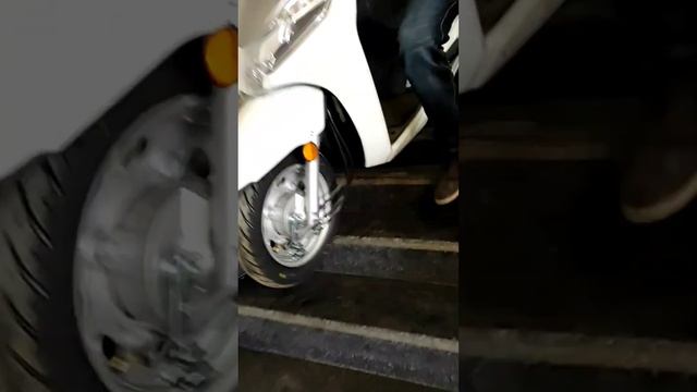 activa roll down on stairs ??||  ground clearance test pass? #shorts  #youtubeshorts #activa