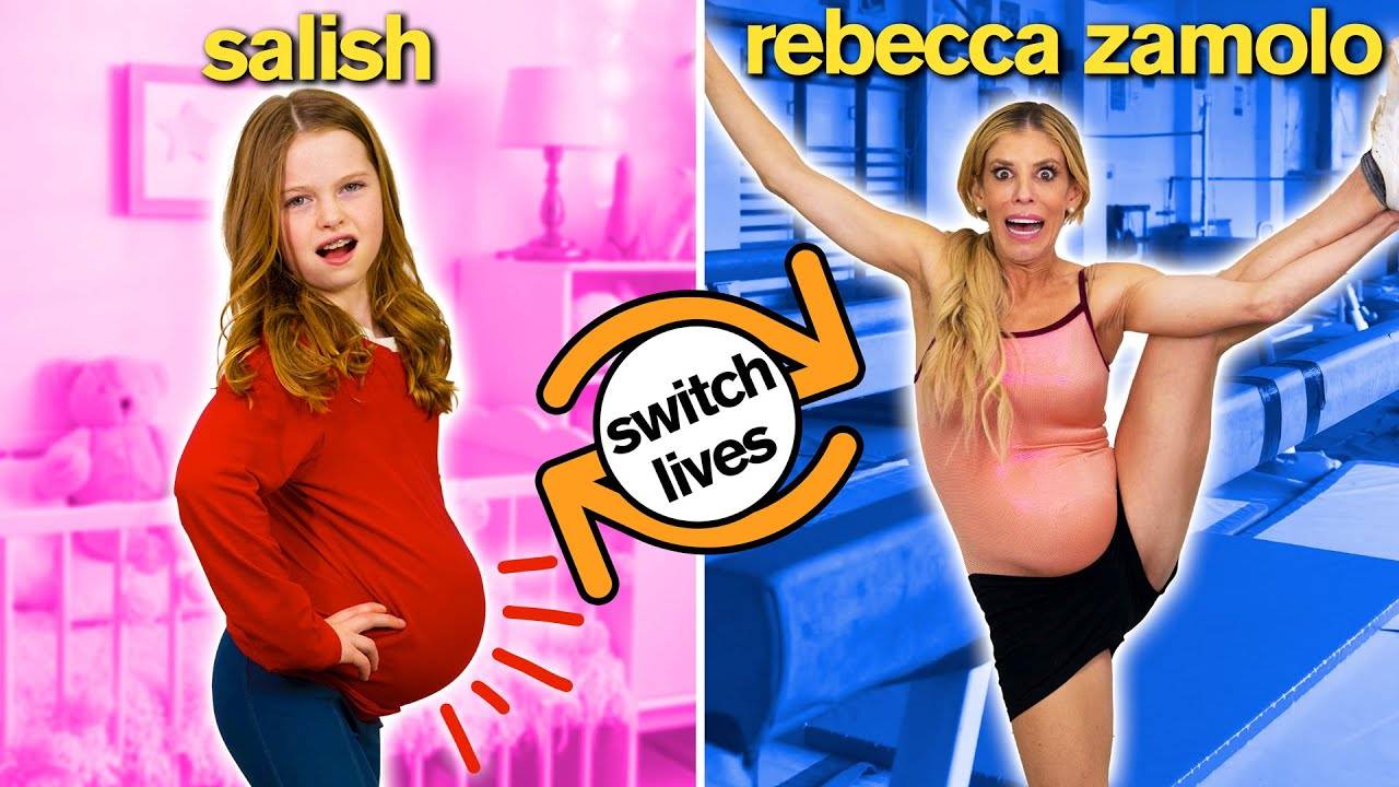 My Daughter Switches Lives With Rebecca Zamolo for 24 Hours 😂 смотреть онлайн