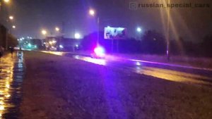 ДПС ГИБДД | Автомобиль Škoda Octavia с сиреной yelp и horn