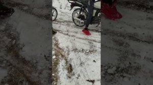 Зимний дрифт на Alpha RX125 и Racer GS110N