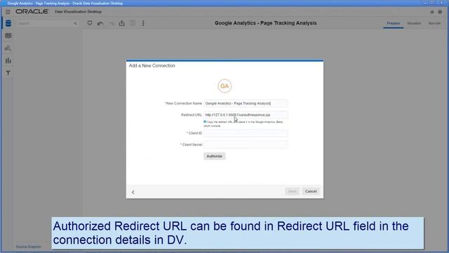 Oracle DV: Connecting to Google Analytics смотреть онлайн