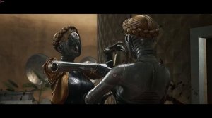 Atomic Heart: сцена с Близняшками (Роботы женщины) Левая и Правая, left and right #atomicheart