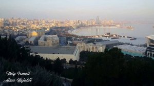 Познавательный Баку Самая красивая панорама города   Нагорный парк  Бульвар