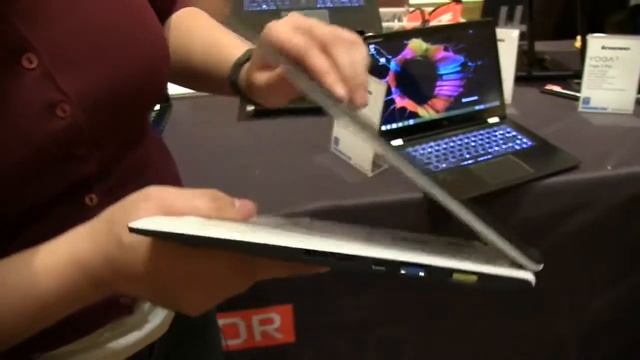 Lenovo Yoga 3 11 inch 2 in 1 with Core M Hands On at CES 2014 смотреть онлайн