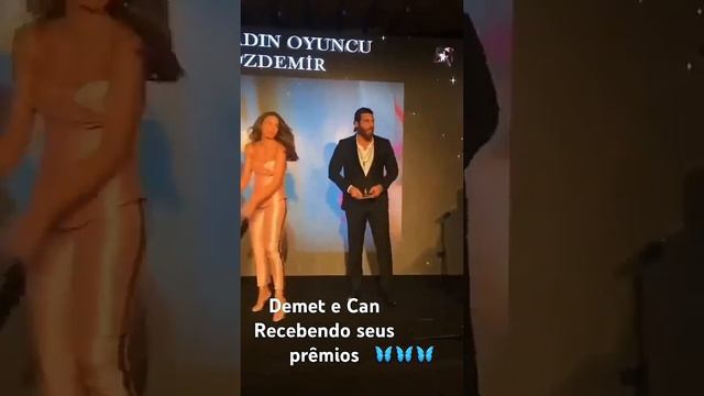 Can e Demet premiação #canyaman #demetozdemir