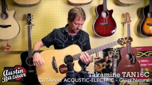 Takamine TAN16C Dreadnought Acoustic-Electric Guitar - Brad Davis