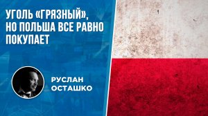 Уголь «грязный», но Польша все равно покупает (Руслан Осташко)