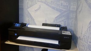 Обзор и отзыв о плоттере HP Designjet T120