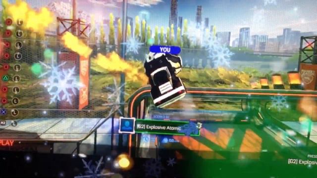 Christmas Montage  Rocket league  Rudolph Red nose reindeer and Jingle Bells Songs!